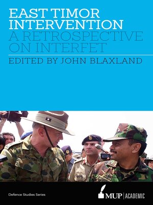 cover image of East Timor Intervention